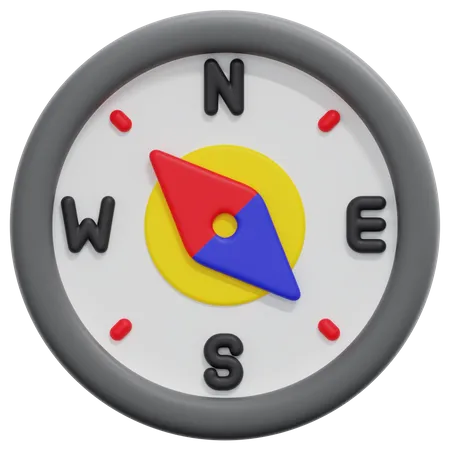 Location Compass  3D Icon