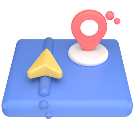 Location direction  3D Icon