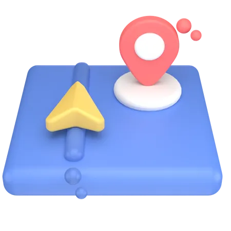 Location direction  3D Icon