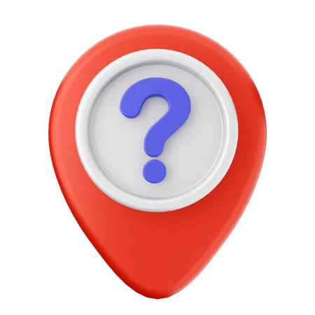 Location Helpdesk  3D Icon