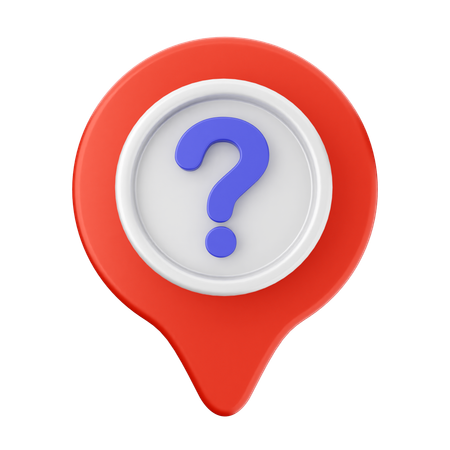 Location Helpdesk  3D Icon