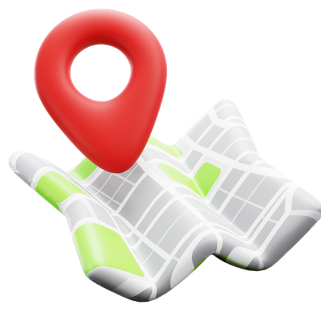 Location map  3D Icon