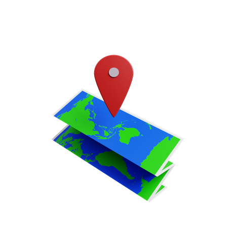 Location map  3D Icon