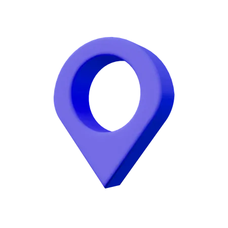 Location Map  3D Icon