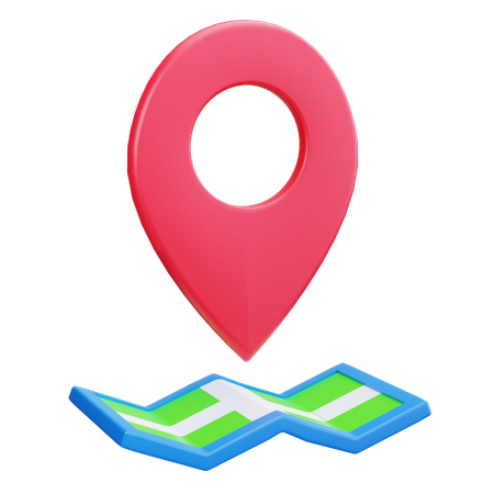 Location Maps  3D Icon