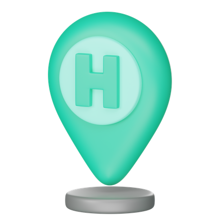 Location Mark  3D Icon