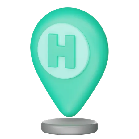 Location Mark  3D Icon