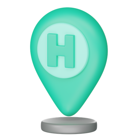 Location Mark  3D Icon