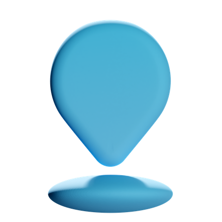 위치 마커  3D Icon