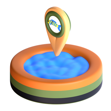 Location Marker  3D Icon