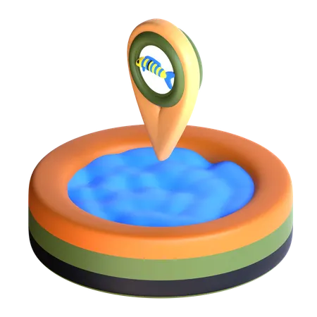 Location Marker  3D Icon
