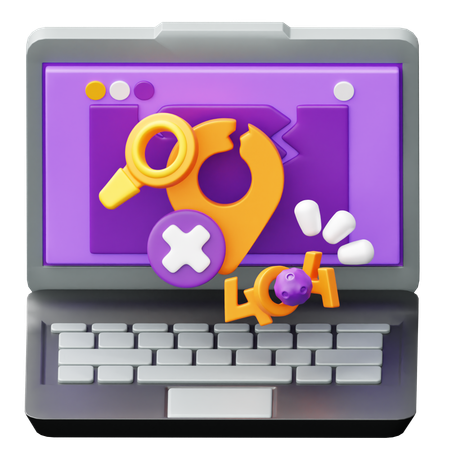 Location Not Found  3D Icon