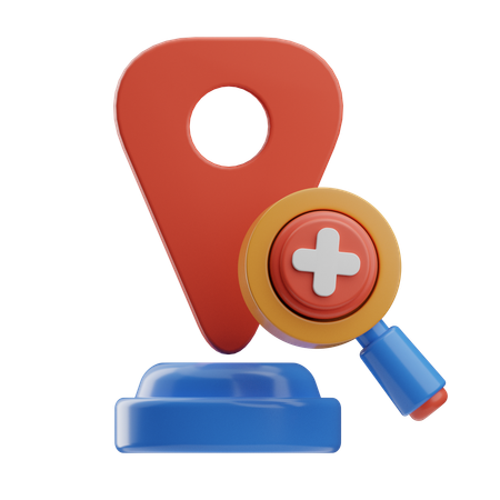 Location not found  3D Icon