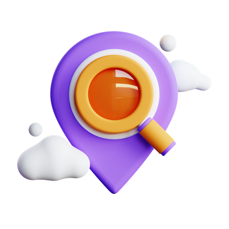 Location Not Found  3D Icon