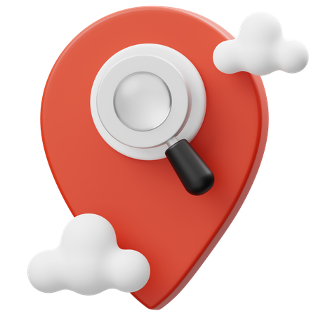 Location Not Found  3D Icon