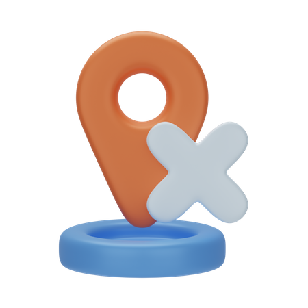 Location Not Found  3D Icon