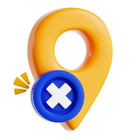 Location Not Found  3D Icon