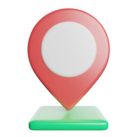 Location Pin Marker 3D Icon