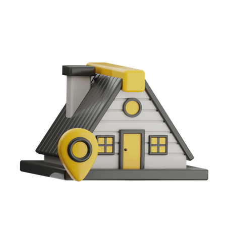 位置ピン  3D Icon