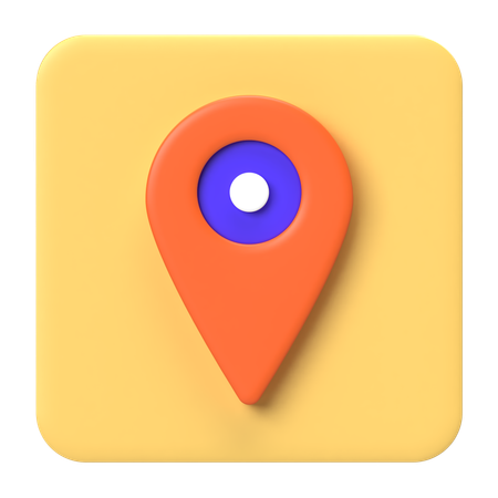 Location Pin  3D Icon