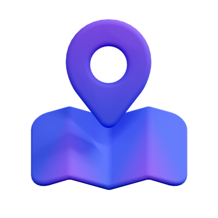 위치 핀  3D Icon
