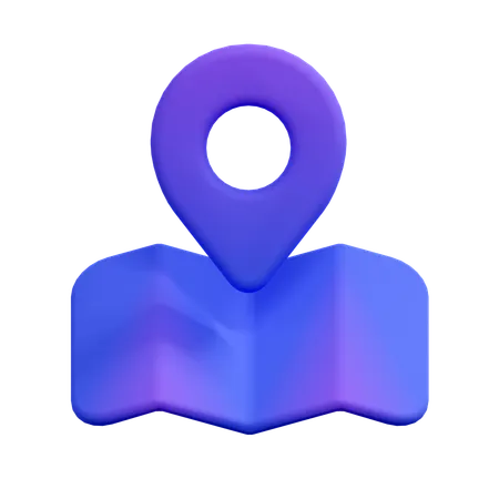 위치 핀  3D Icon