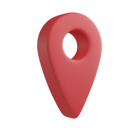 Location pin 3D Illustration