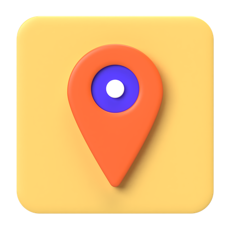 Location Pin  3D Icon