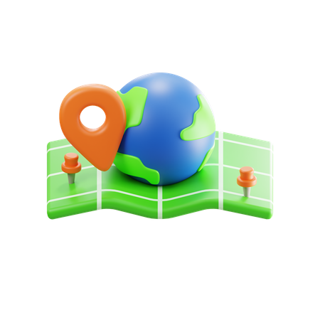 Location Pin  3D Icon