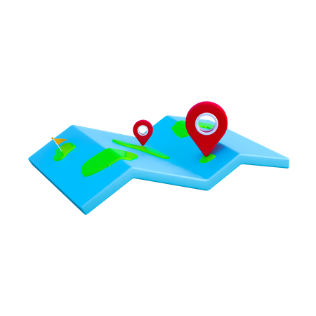 Location Pin  3D Icon