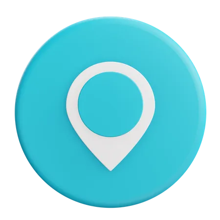 Location Pin  3D Icon