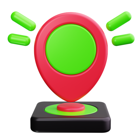 Location Pin  3D Icon