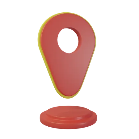 Location Pin  3D Icon