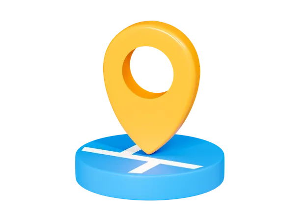 Location Pin  3D Icon