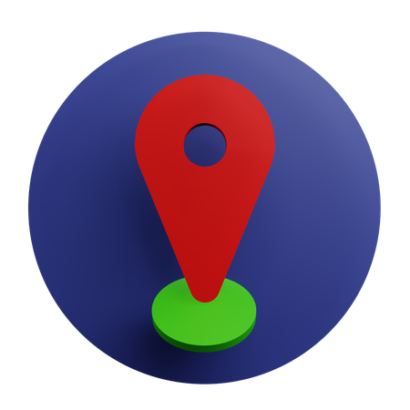 Location Pin  3D Icon