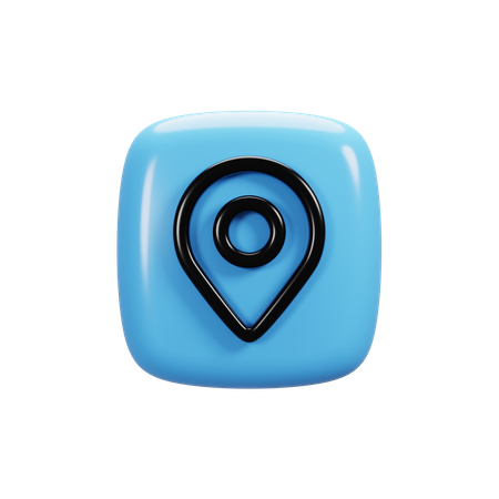 Location Pin  3D Icon