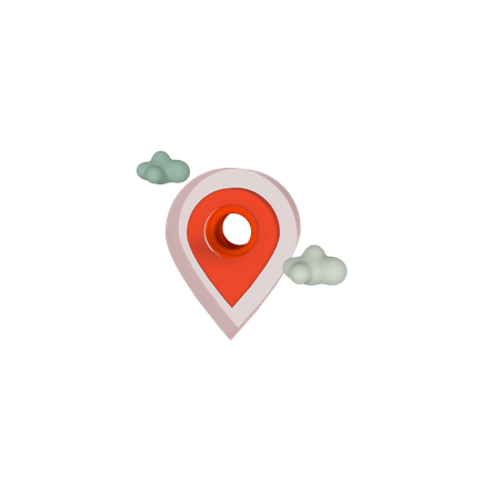 Location Pin  3D Icon