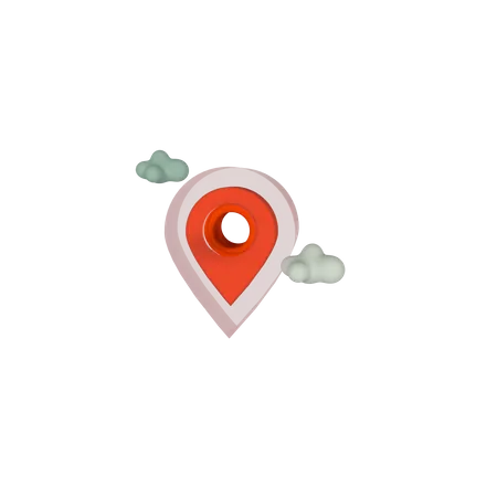 Location Pin  3D Icon