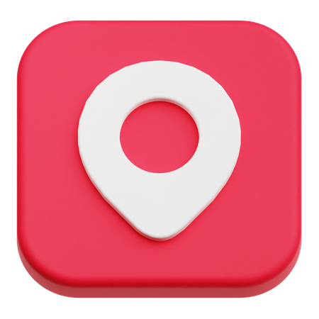 Location Pin  3D Icon