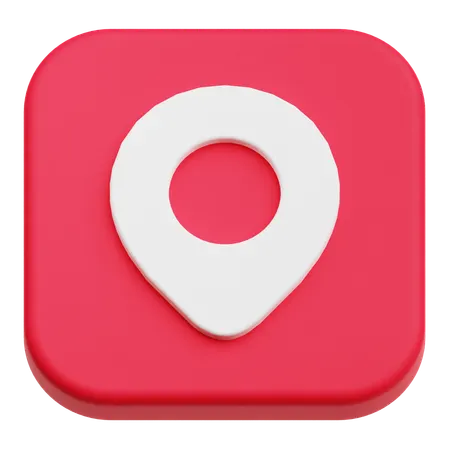 Location Pin  3D Icon