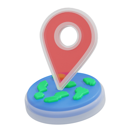 Location Pin  3D Icon