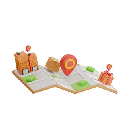 Location Pin  3D Icon