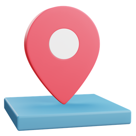 Location Pin  3D Icon