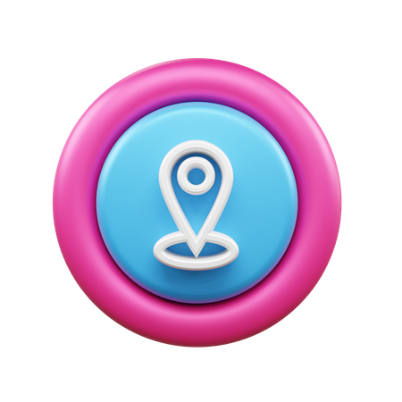 Location Pin  3D Icon