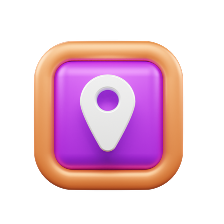 Location Pin  3D Icon