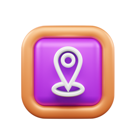 Location Pin  3D Icon