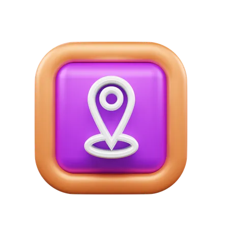 Location Pin  3D Icon