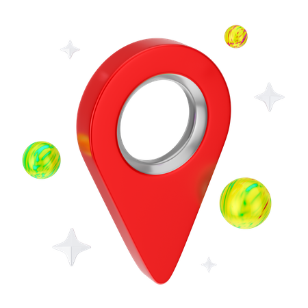 Location Pin  3D Icon