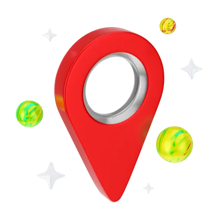 Location Pin  3D Icon