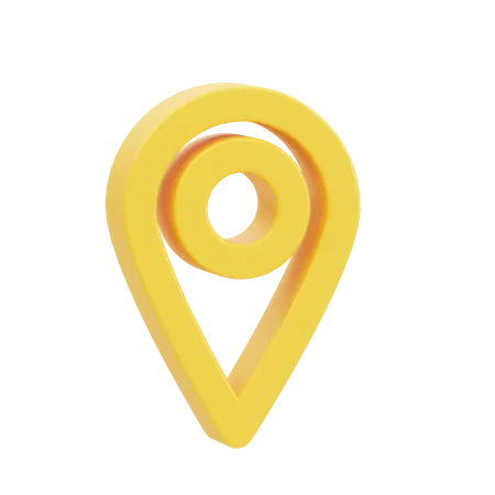 Location pin  3D Icon